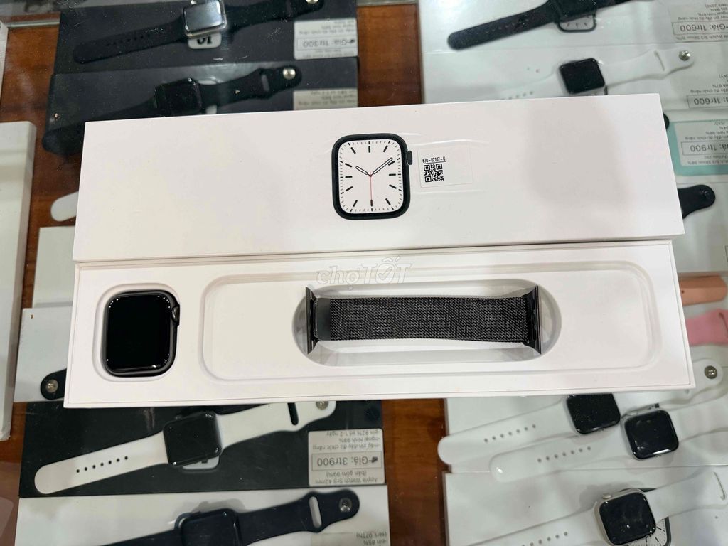sr6 40mm lte có esim thép dây milanses zin. Mua bán Thiết bị đeo thông minh tại Thành phố Long Xuyên An Giang được đăng bởi Băng Apple  chuyên iphone hình 1