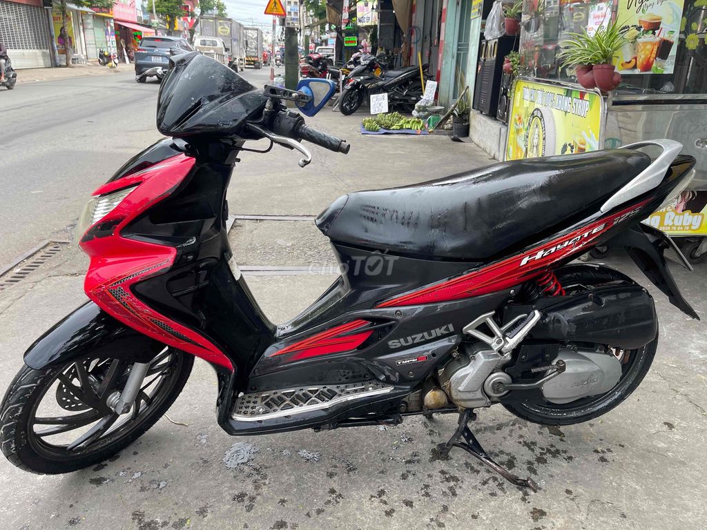 Suzuki Hayate 125 Đỏ đen Tự động. Mua bán Xe máy tại Thành phố Dĩ An Bình Dương được đăng bởi kha nguyen  hình 2