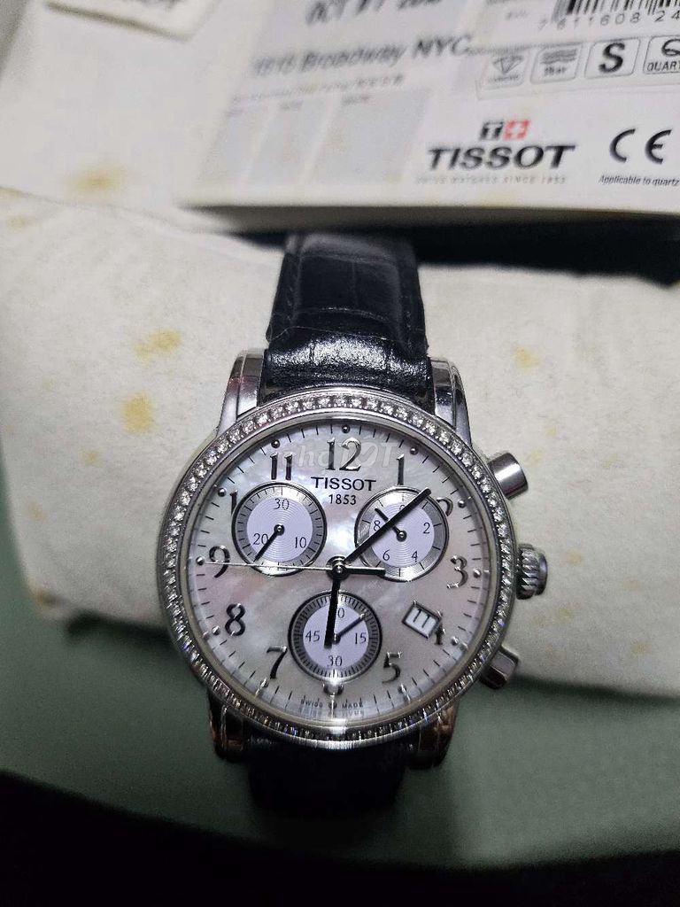 Đồng hồ Tissot Nữ Kim cương Bạc. Mua bán Đồng hồ tại Quận 8 Tp Hồ Chí Minh được đăng bởi Thành  hình 1