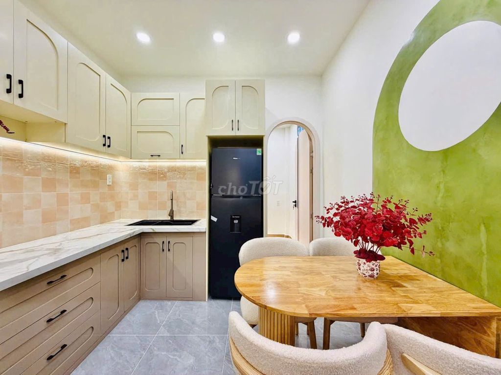 🔥 NHÀ ĐẸP HẺM Ô TÔ 5M - FULL NỘI THẤT, 3 PHÒNG NGỦ (1PN TRỆT)