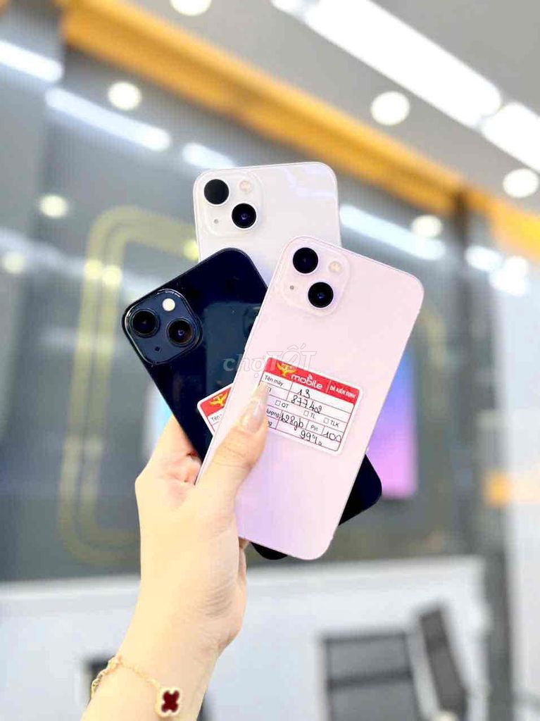 iPhone 13 128GB Hồng Đen Trắng. Mua bán Điện thoại tại Thành phố Qui Nhơn Bình Định được đăng bởi TMOBILE QUY NHƠN TRẢ GÓP BAO ĐẬU SINH VIÊN hình 1