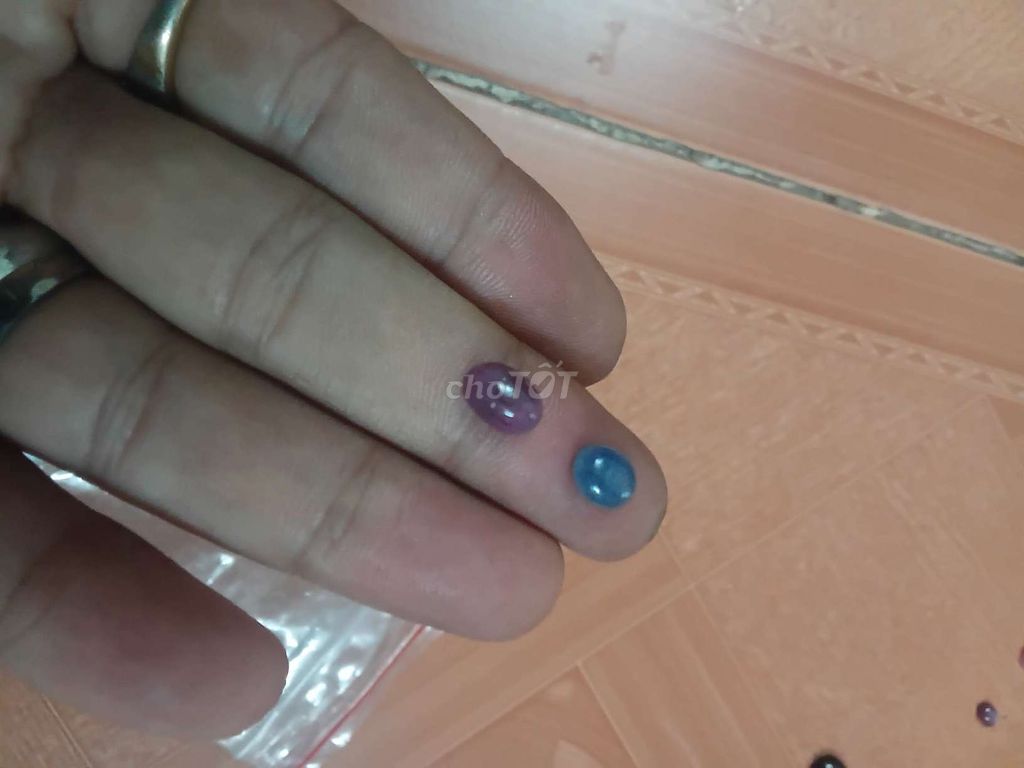 Đá quý Ruby Sapphire Tím Xanh. Mua bán Đồ sưu tầm, đồ cổ tại Quận 12 Tp Hồ Chí Minh được đăng bởi Hùng Tuấn hình 1