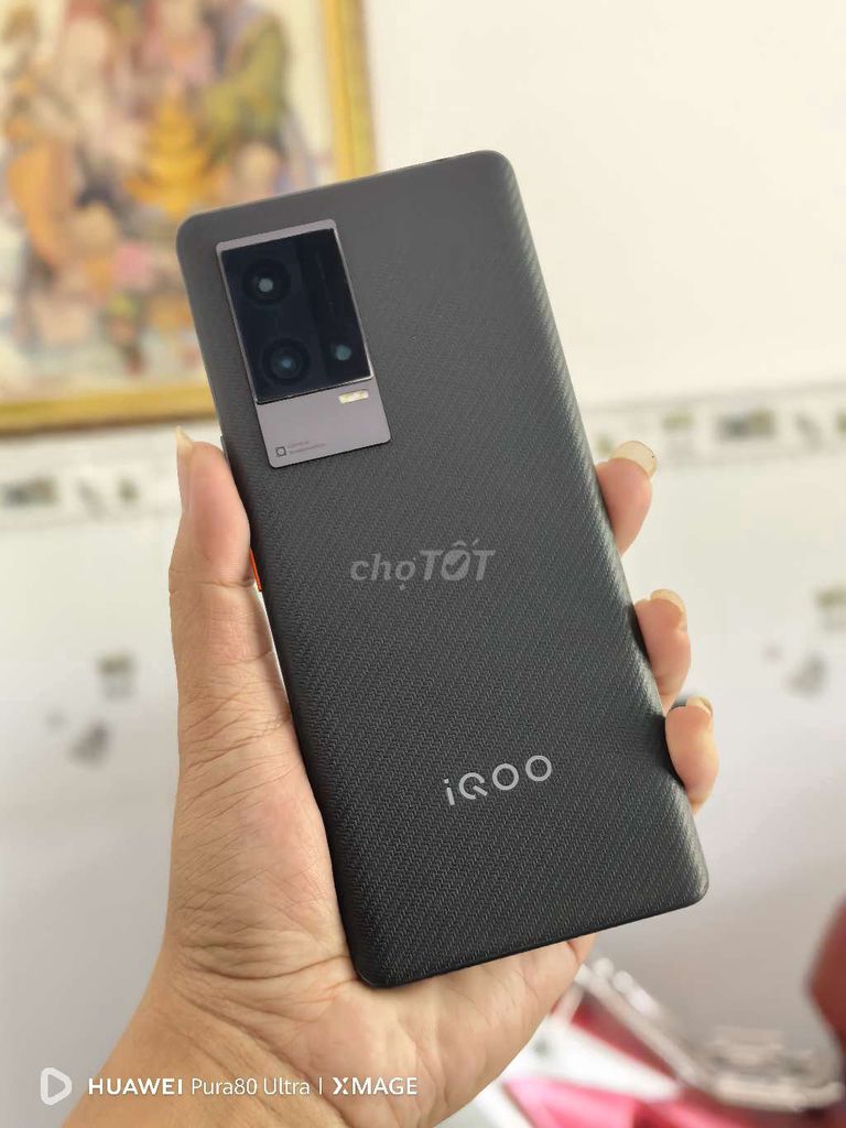 Iqoo 8 Pro 5G 12/256Gb (Có đổi máy). Mua bán Điện thoại tại Thành phố Vĩnh Long Vĩnh Long được đăng bởi Đại Mobile Báo đúng tình trạng  hình 1