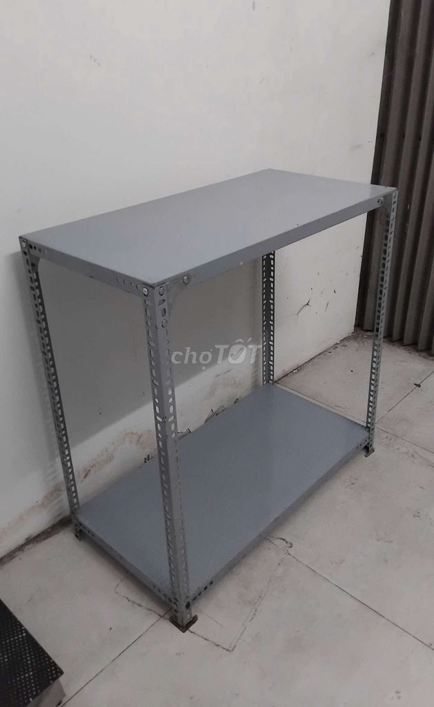 Dư t.lý kệ sắt 2 tầng 0,8m x 0,4m x 0,8m (DxRxC)