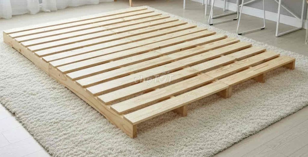 Combo Giường gỗ thông + Nệm cao su non. Mua bán Giường, chăn ga gối nệm tại Quận Tân Phú Tp Hồ Chí Minh được đăng bởi Bảo Ngọc hình 1