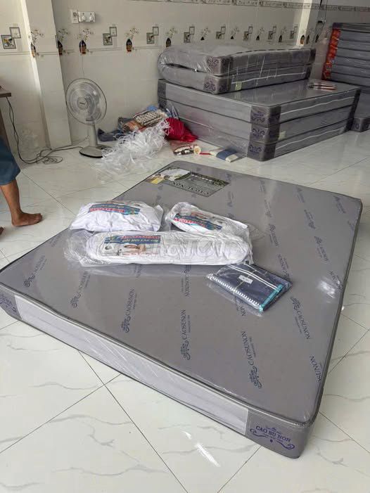 Nệm than hoạt tính màu xám. Mua bán Giường, chăn ga gối nệm tại Quận 5 Tp Hồ Chí Minh được đăng bởi Hội Đồ Điện Tử hình 1