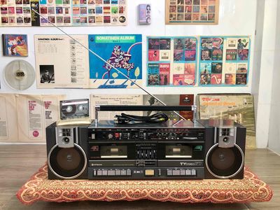 Radio cassette Hitachi TRK-W7