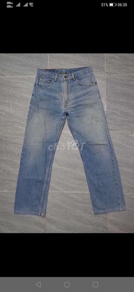 Quần jeans Levis 607 Vintage 90s Xanh size 32. Mua bán Quần áo tại Quận Gò Vấp Tp Hồ Chí Minh được đăng bởi Hàng 2handsgood hình 1