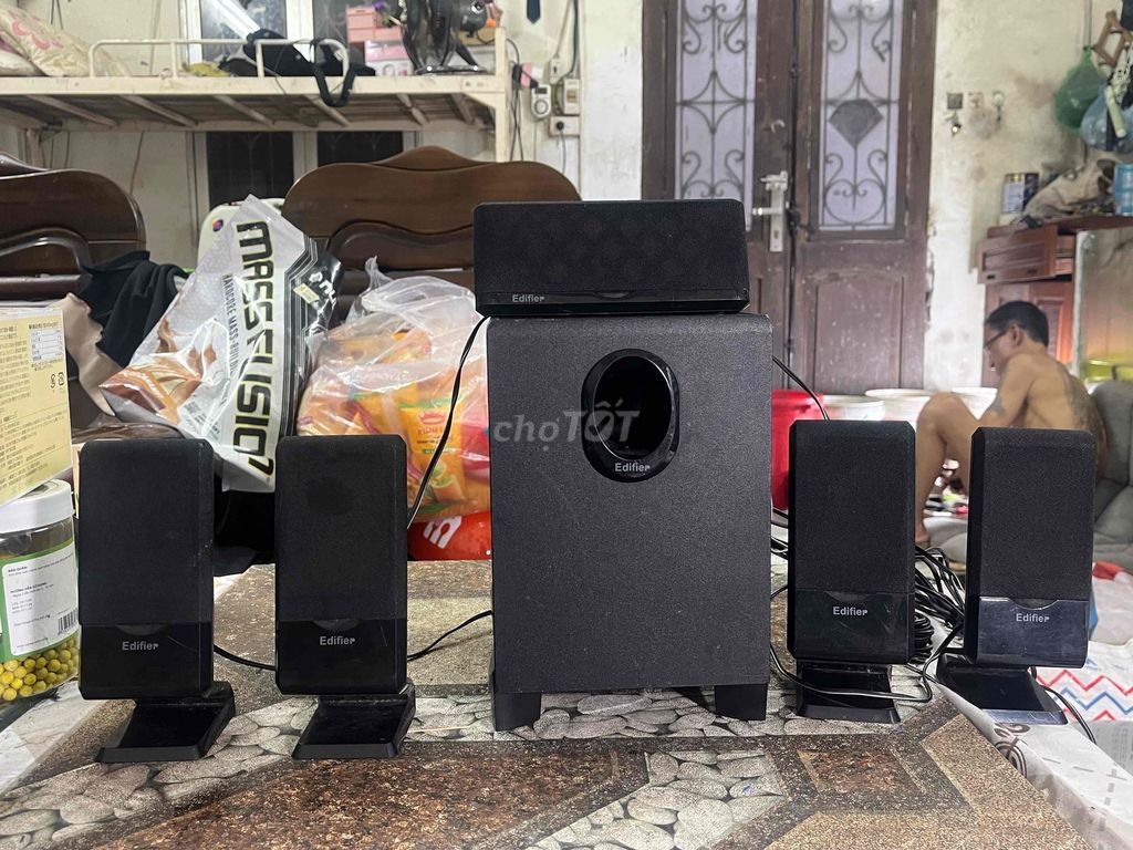 Dàn loa Edifier Đen 6 loa. Mua bán Tivi, Âm thanh tại Quận Hoàng Mai Hà Nội được đăng bởi Kairiyeudau hình 1