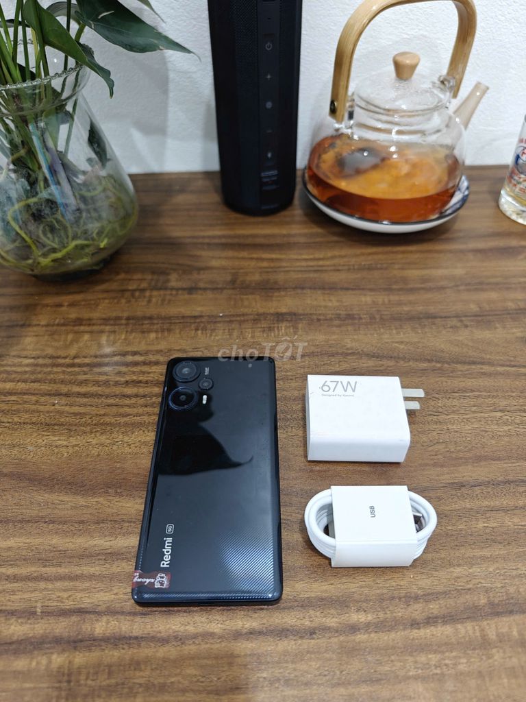 Redmi Note 12 Turbo 12/256 Đen sạc 67w có ship COD. Mua bán Điện thoại tại Quận Ba Đình Hà Nội được đăng bởi Android Top hình 1