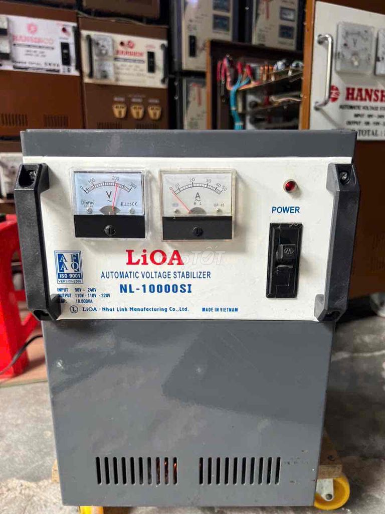 ổn áp Lioa NL-10000 dãi 90v-240v