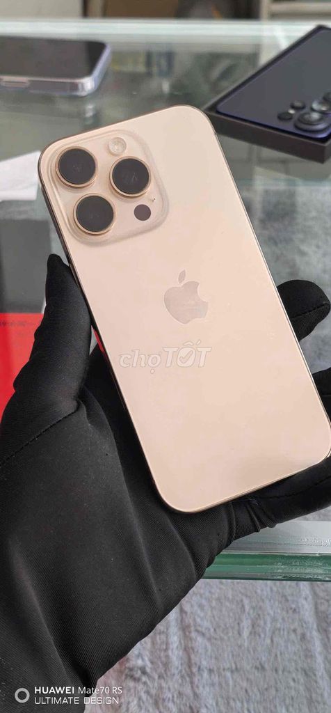 Apple iPhone 16 Pro 128GB Vàng 93%. Mua bán Điện thoại tại Thành phố Đà Lạt Lâm Đồng được đăng bởi Lộc Lá Mô Bai hình 1