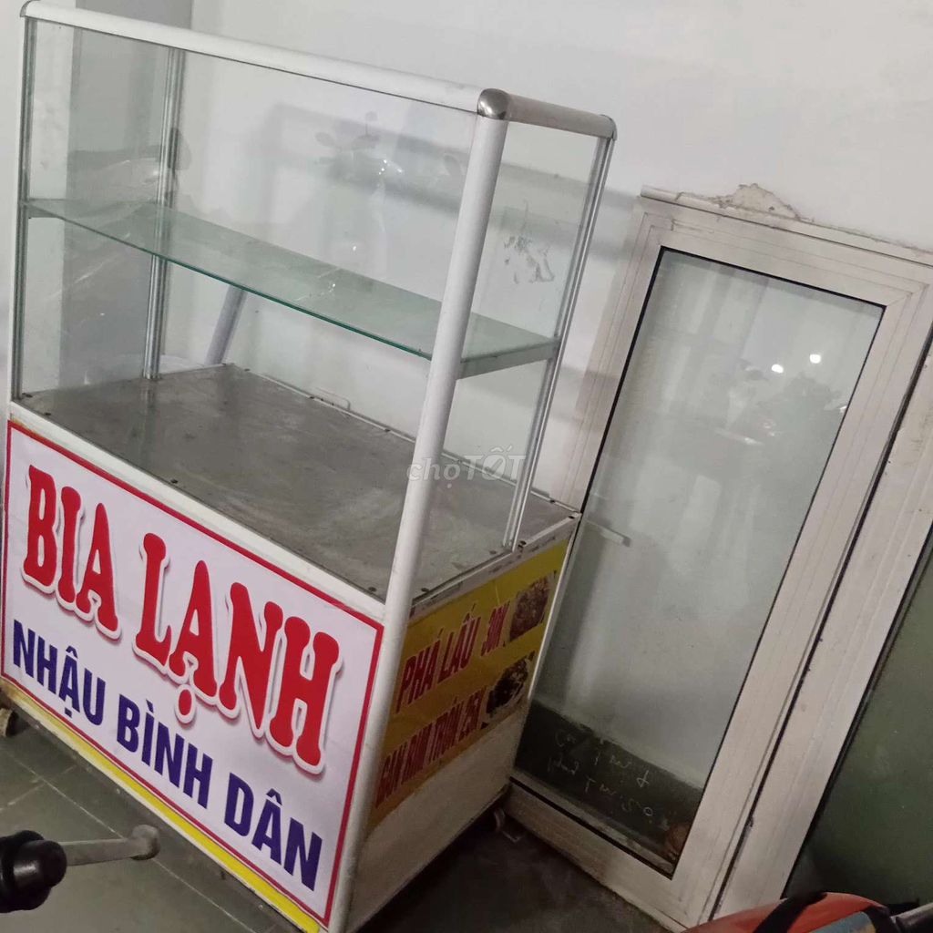 Tủ nhôm kính Trắng Bạc đã sử dụng. Mua bán Nội thất, đồ gia dụng khác tại Quận Liên Chiểu Đà Nẵng được đăng bởi Minh Ánh Lê Thị hình 1