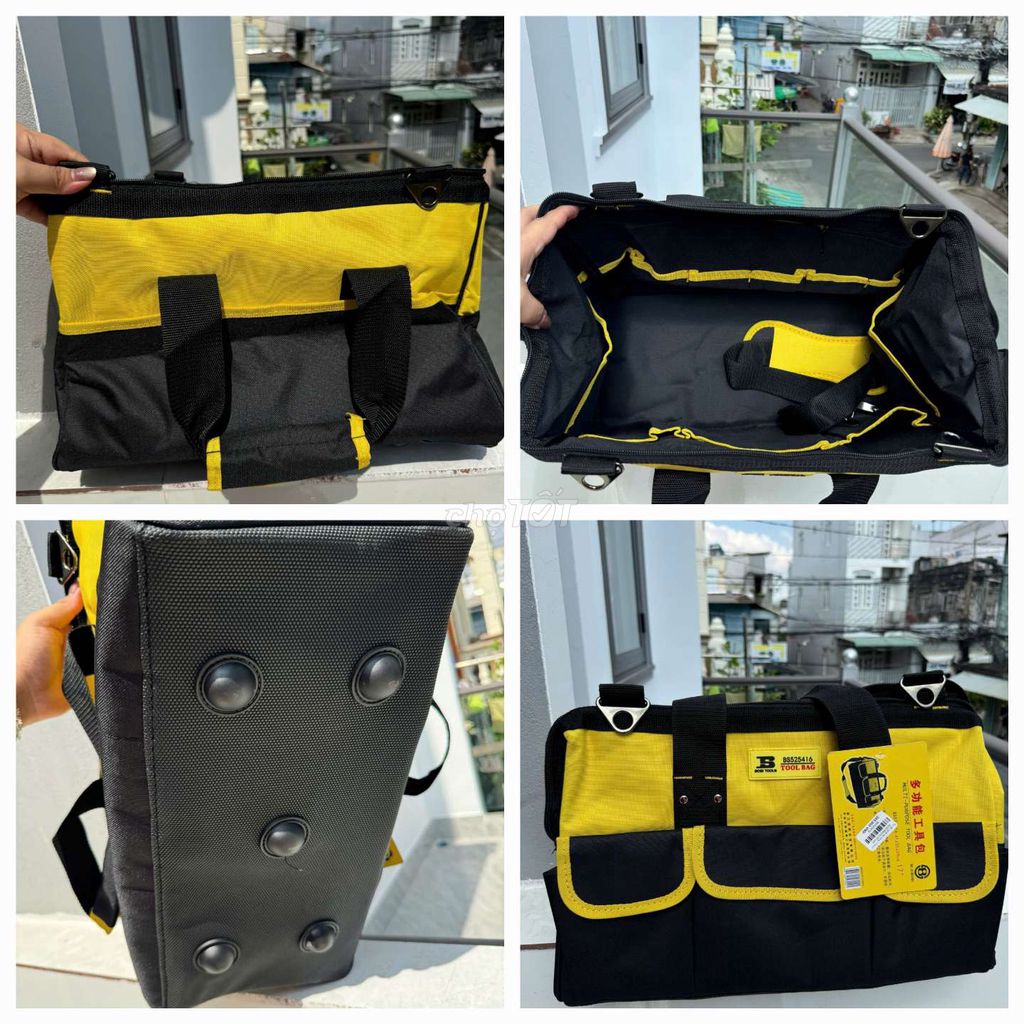 Túi đựng dụng cụ BS Tools Vải. Mua bán Phụ kiện thời trang khác tại Quận Bình Thuỷ Cần Thơ được đăng bởi  Thiết Bị Cơ Khí Trà Nóc Cần Thơ hình 1