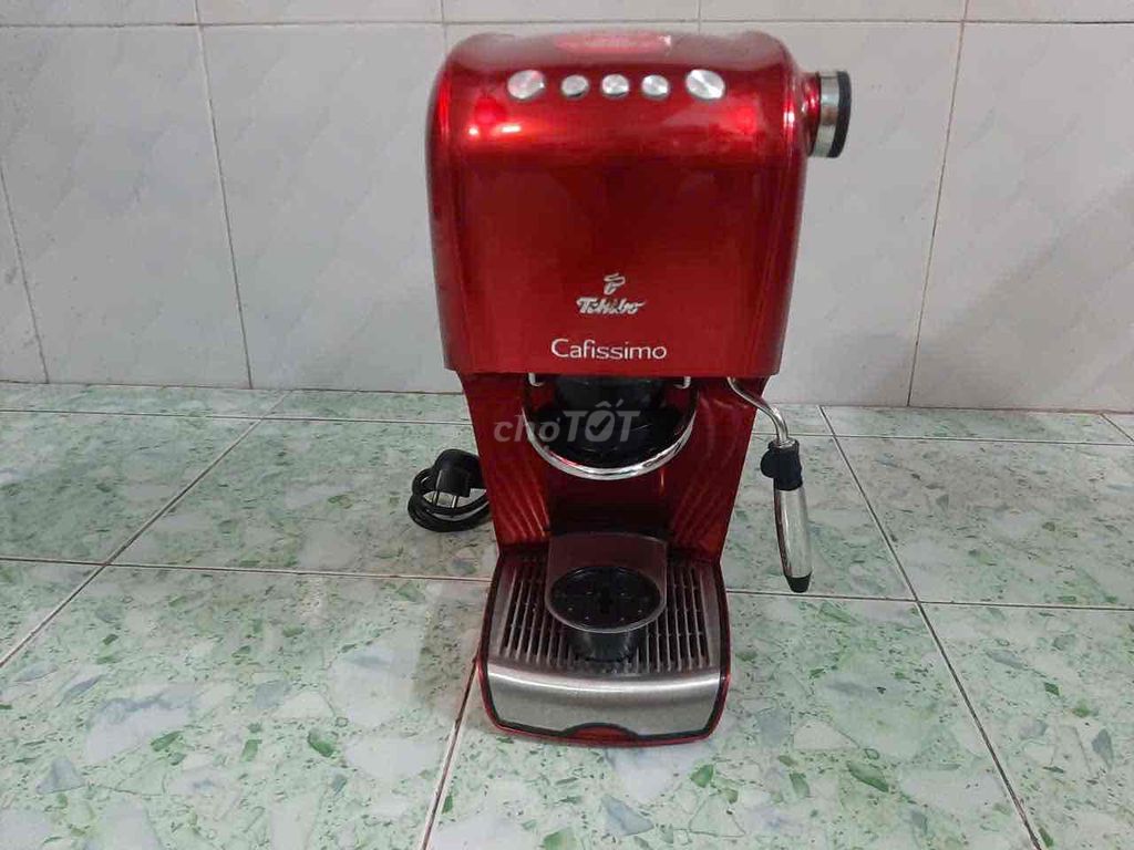 Máy pha cà phê Tchibo Cafissimo Đỏ. Mua bán Bếp, lò, đồ điện nhà bếp tại Huyện Nhà Bè Tp Hồ Chí Minh được đăng bởi Mua Bán Đồ Cũ TPHCM 8668 hình 1