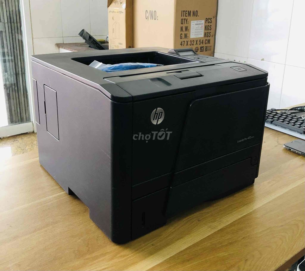 Máy in laser HP 401d Đen. Mua bán Đồ dùng văn phòng tại Quận Kiến An Hải Phòng được đăng bởi Sơn  hình 1