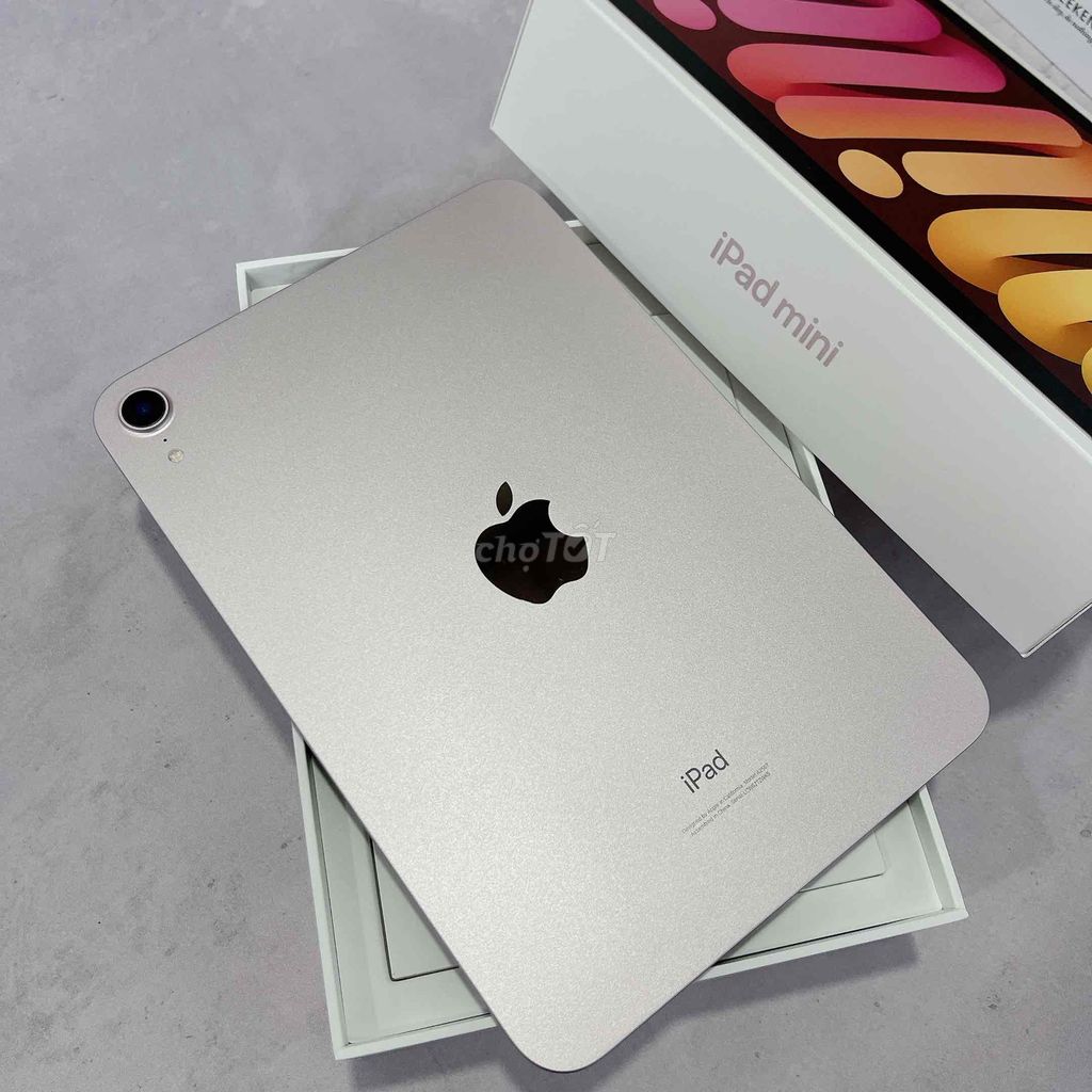 iPad Mini 6 Wifi 64Gb Hồng 99% Fullbox Bh 3/2025