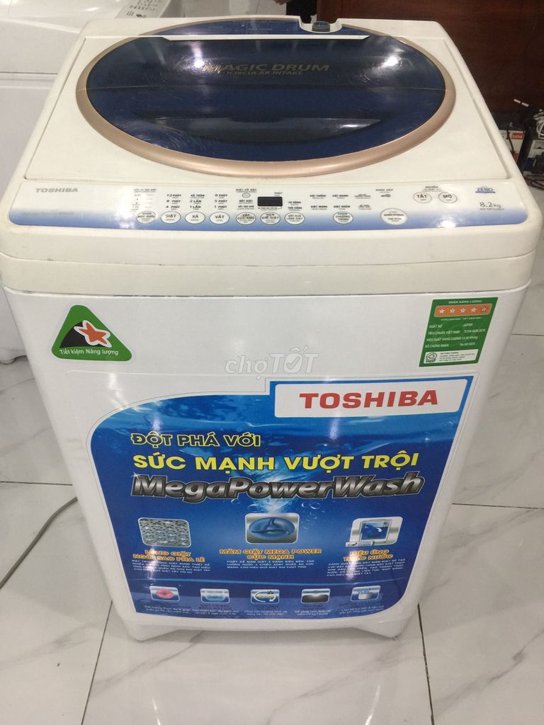 0847909456 - Máy giặt toshiba 8,2kg đời mới