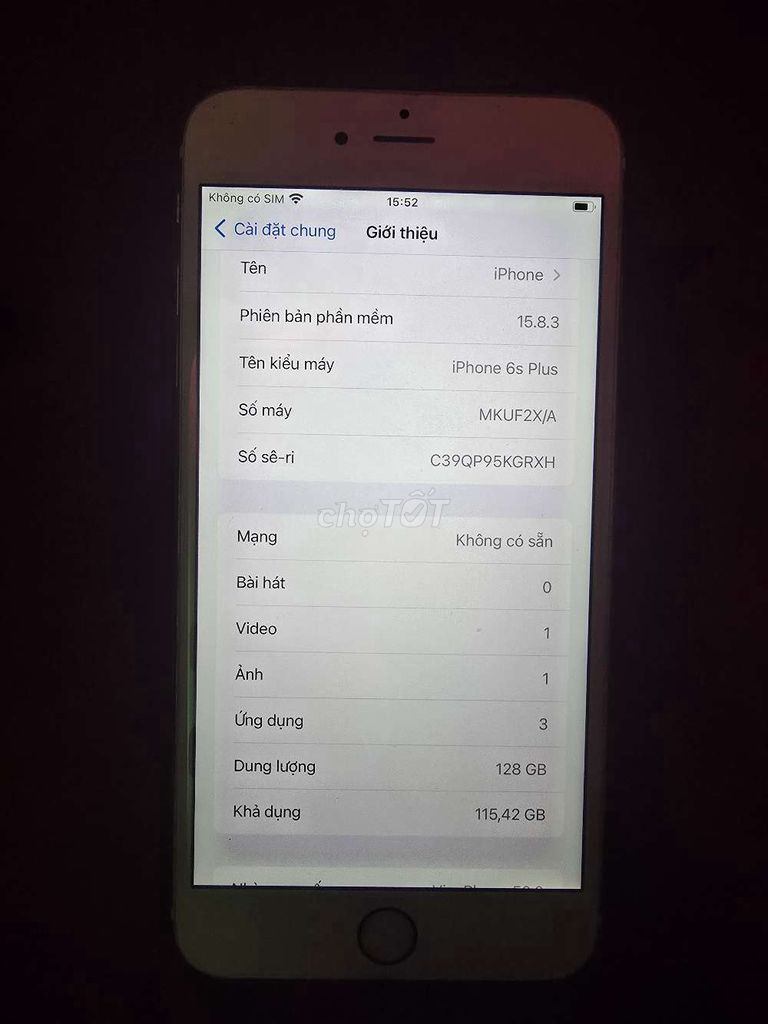siêu phẩm 6s leng keng như mới. Mua bán Điện thoại tại Quận 8 Tp Hồ Chí Minh được đăng bởi thiên ân hình 1