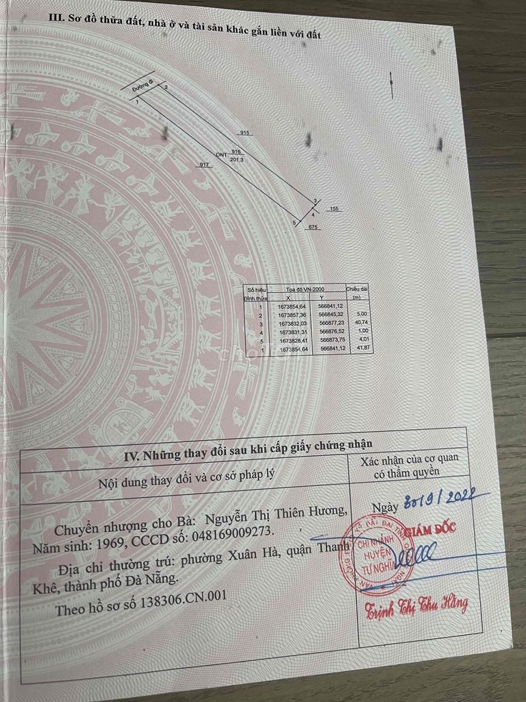 Đất thổ cư thích hợp xây nhà trọ. Mua bán Đất tại Huyện Tư Nghĩa Quảng Ngãi được đăng bởi Ánh Trúc hình 4