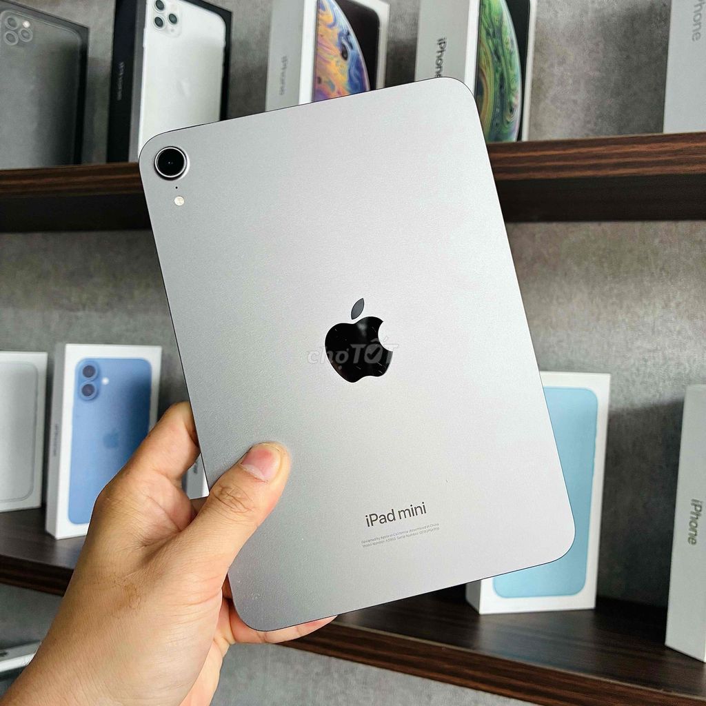 Apple iPad Mini 7 128GB Xám. Mua bán Máy tính bảng tại Thành phố Biên Hòa Đồng Nai được đăng bởi Victor Tuấn Techzone Biên Hoà hình 1