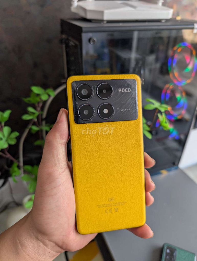 POCO X6 Pro 5G 8/256GB Vàng Likenew 99%. Mua bán Điện thoại tại Thành phố Thủ Đức Tp Hồ Chí Minh được đăng bởi Shop mobile Trần Cường hình 1