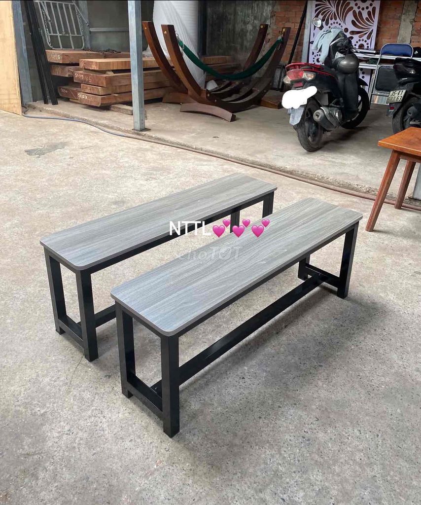 Ghế băng dài gỗ Mdf. Mua bán Bàn ghế tại Huyện Hóc Môn Tp Hồ Chí Minh được đăng bởi Nội Thất Giá Xưởng hình 1