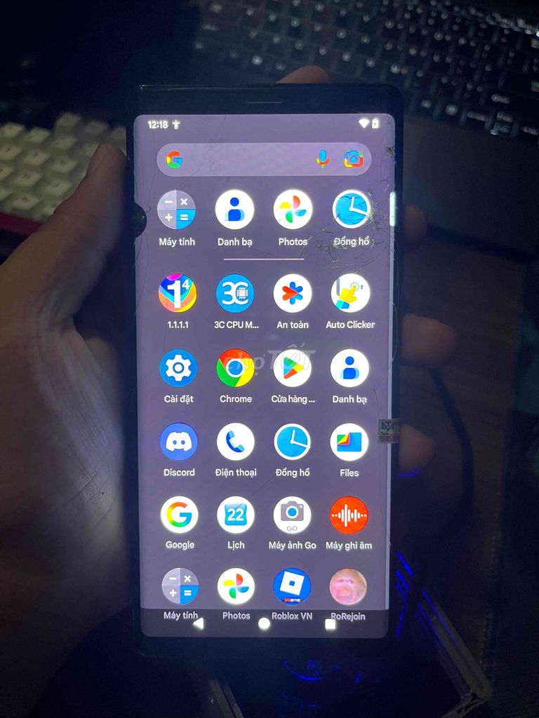 Note 9 còn màn k pin làm dex, chống cháy ok. Mua bán Điện thoại tại Quận Bình Thuỷ Cần Thơ được đăng bởi Phạm Thành Hiệp hình 1