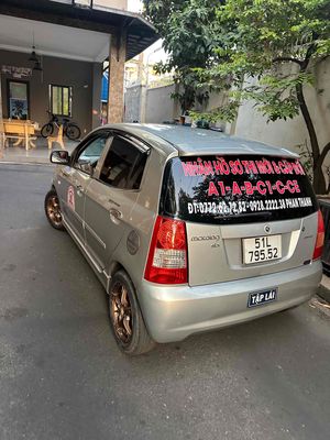Kia Morning 2005 Bạc 5 chỗ bstp 9 Chủ Đứng Tên