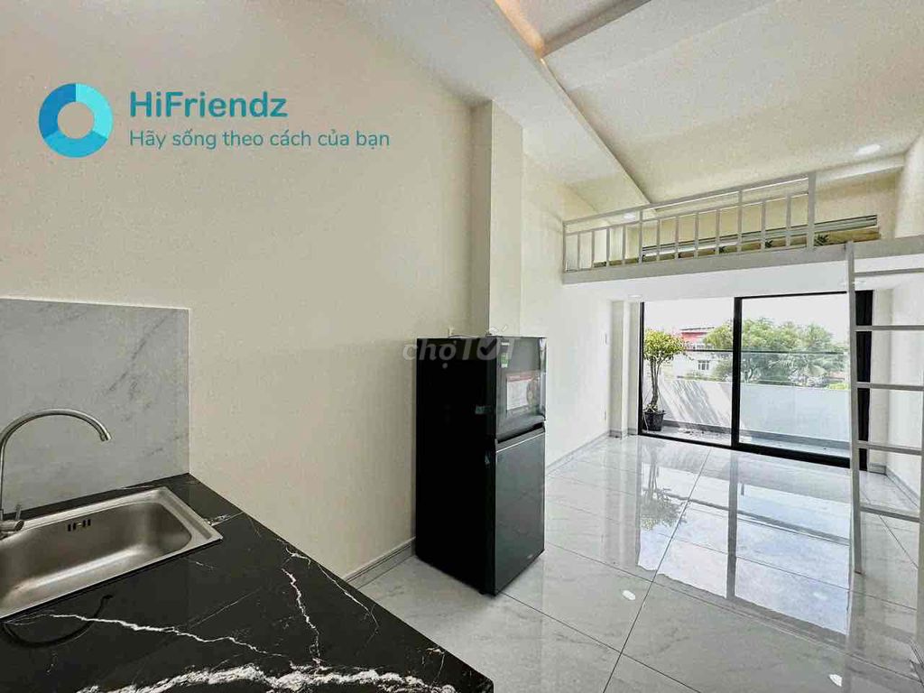 CĂN DUPLEX MỚI XÂY - BAN CÔNG FULL NỘI THẤT NGAY CHÂN CẦU THANH ĐA