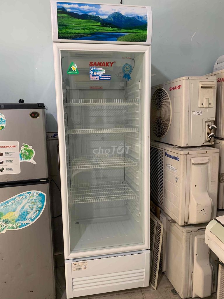 Tủ mát sanaky 400 lít inverter zin 100% mới 99%