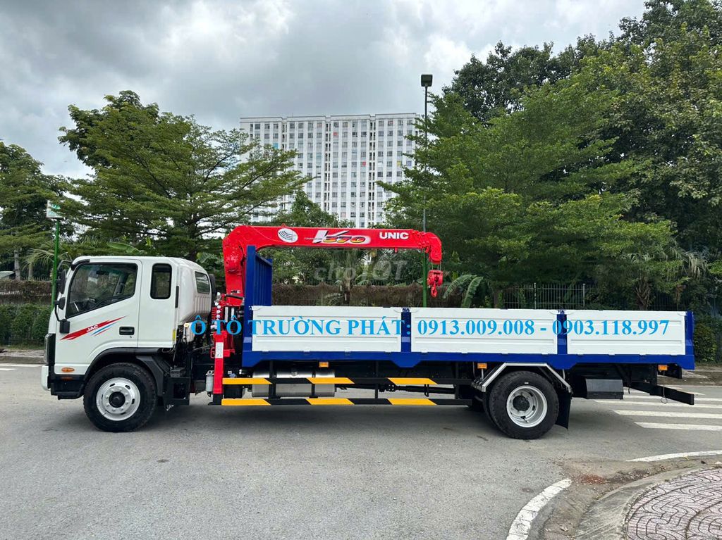 Bán JAC N900 9 tấn Cẩu Unic 370 và 550 thùng 6.4m. Mua bán Xe tải, xe ben tại Quận 12 Tp Hồ Chí Minh được đăng bởi Mr Thành hình 1