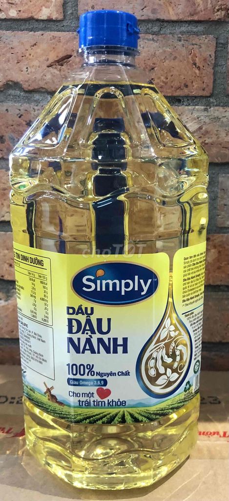 Dầu ăn Simply Đậu nành 2L. Mua bán Đồ ăn, thực phẩm và các loại khác tại Quận 7 Tp Hồ Chí Minh được đăng bởi Ann Lê hình 1