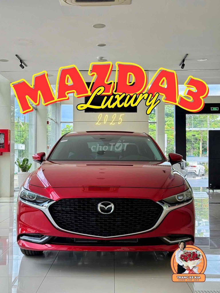 Mazda 3 Luxury ưu đãi tương đương 50% trước bạ. Mua bán Ô tô tại Quận Cái Răng Cần Thơ được đăng bởi Trang KIA MAZDA CẦN THƠ hình 2