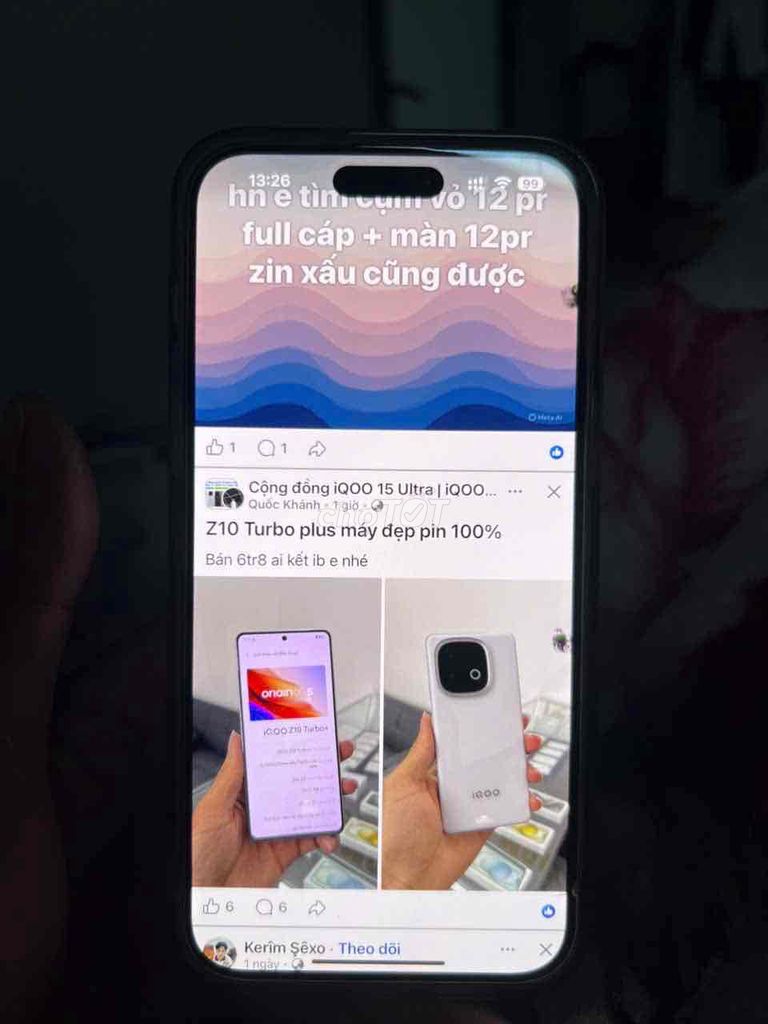 iPhone 14 Pro Max 256GB. Mua bán Điện thoại tại Huyện Thanh Trì Hà Nội được đăng bởi nobita hình 1