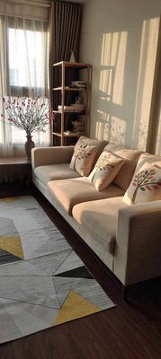 Bán Bộ sofa nỉ vẫn mới kèm bàn gỗ sồi tự nhiên. Mua bán Bàn ghế tại Quận Long Biên Hà Nội được đăng bởi ha trang