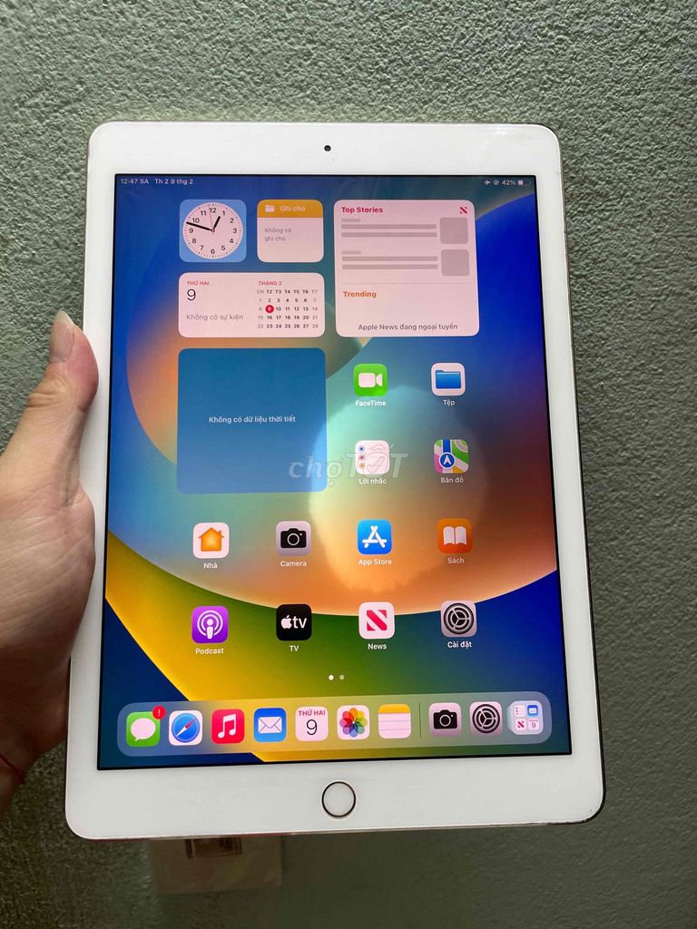 iPad Pro 9.7 Wifi 128Gb Màn Hình Như ảnh. Mua bán Máy tính bảng tại Quận Sơn Trà Đà Nẵng được đăng bởi Bosco Wong hình 1