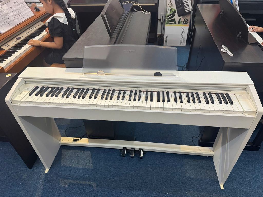Piano điện Casio PX-770WH Trắng. Mua bán Nhạc cụ tại Quận Thanh Khê Đà Nẵng được đăng bởi Fm Music hình 1