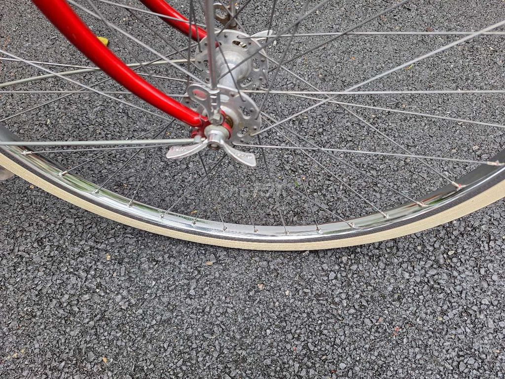 Peugoet nam đỏ đun đời 1972 zin 100%.. Mua bán Xe đạp tại Quận Tây Hồ Hà Nội được đăng bởi Nguyễn Tuấn Long hình 12