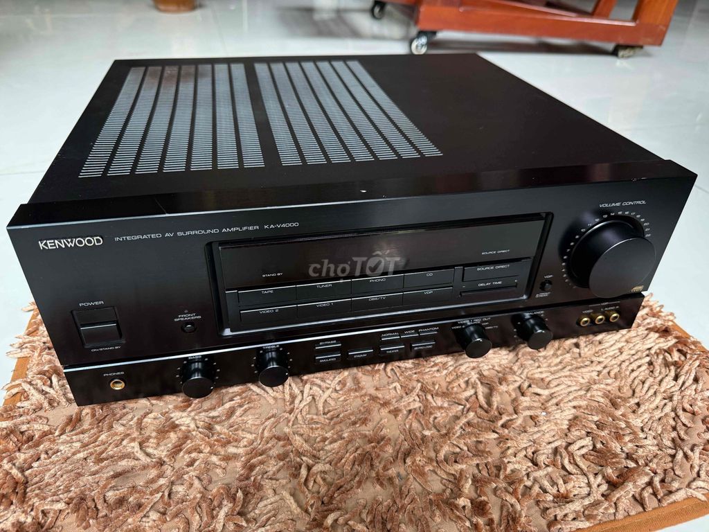 Amply Kenwood KA-V4000 Đen 220W. Mua bán Tivi, Âm thanh tại Thành phố Long Xuyên An Giang được đăng bởi Sơn Long Xuyên  hình 1