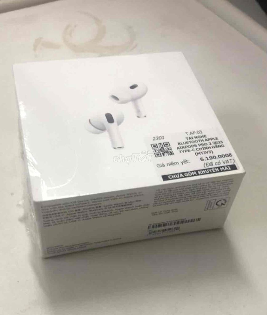 Tai nghe Apple AirPods Pro 2 Trắng. Mua bán Tivi, Âm thanh tại Quận Hai Bà Trưng Hà Nội được đăng bởi Hưng hình 1