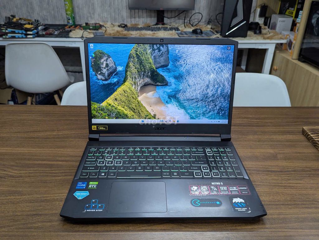 Acer Nitro 5 AN515-57 i5-11400H/8GB/512GB RTX 3050. Mua bán Laptop tại Thành phố Thuận An Bình Dương được đăng bởi LAPTOP VŨ PMV  hình 1