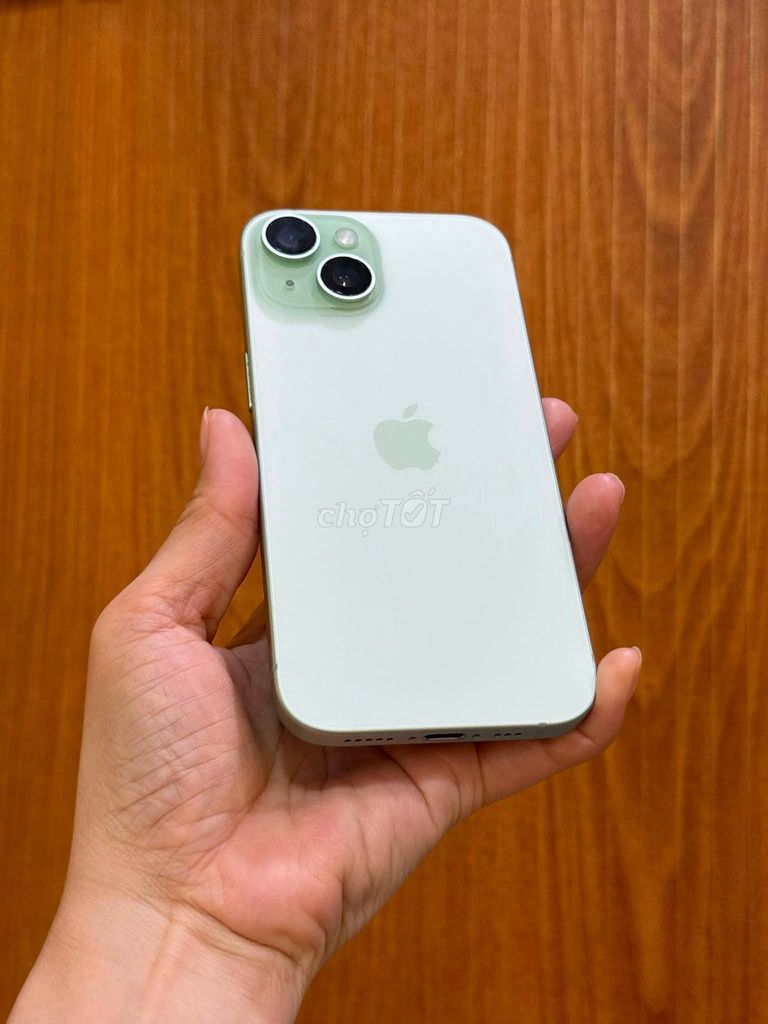 Apple iPhone 15 128GB Xanh 98-99%. Mua bán Điện thoại tại Quận Gò Vấp Tp Hồ Chí Minh được đăng bởi Nguyễn Thị Thu Hiền hình 1