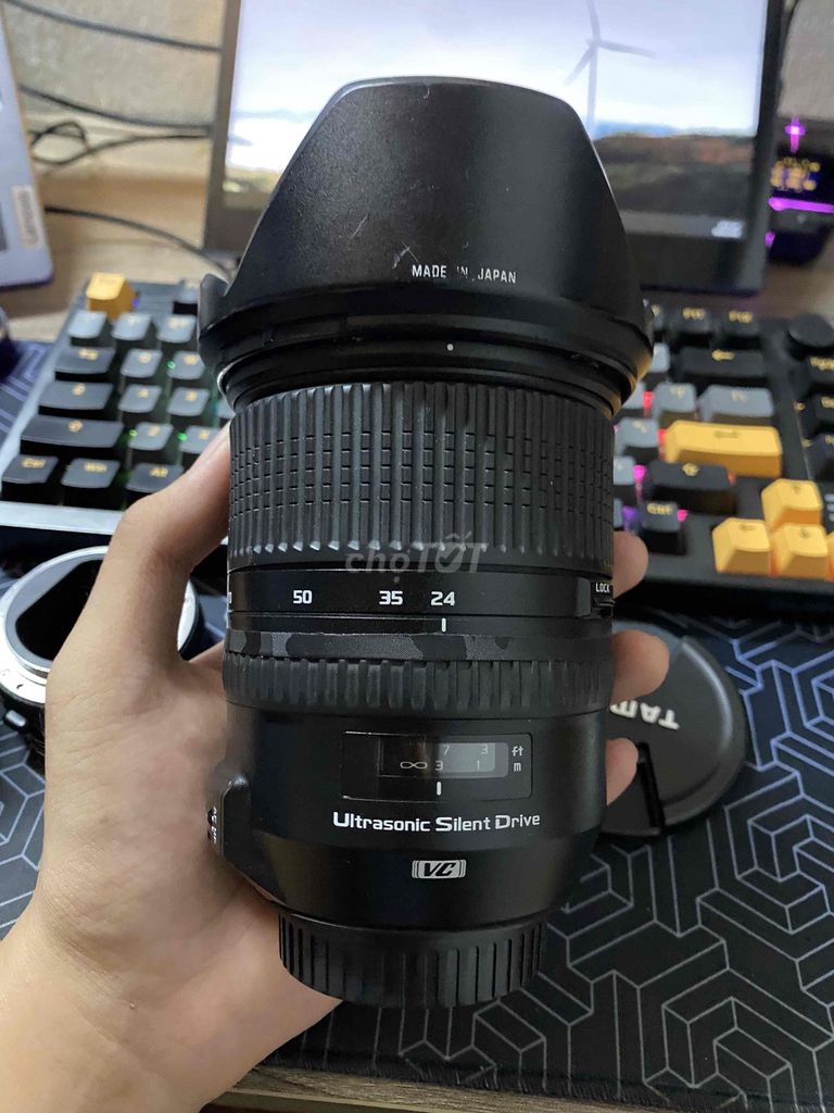 Ống kính Tamron 24-70G1 EF. Mua bán Máy ảnh, Máy quay tại Quận Ninh Kiều Cần Thơ được đăng bởi Phan Tuấn Kiệt hình 1