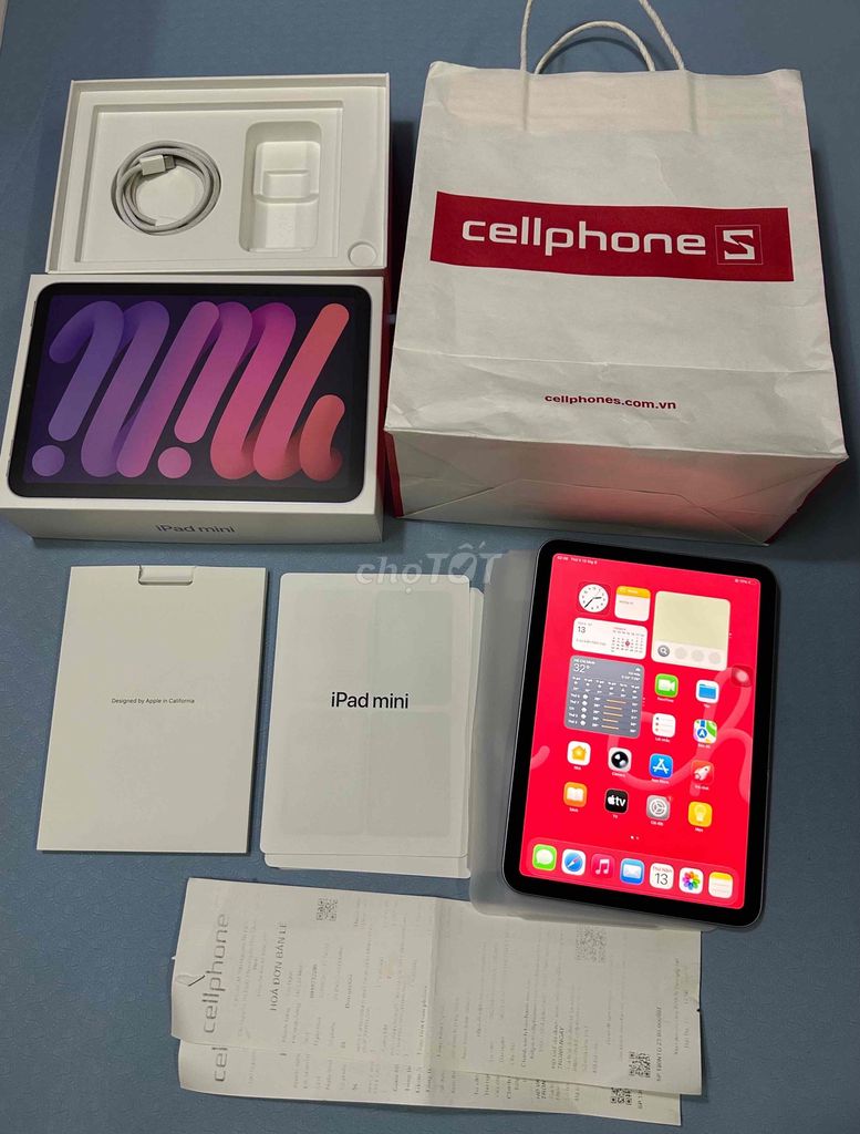 iPad mini 6 Tím full box cần bay , giao lưu đổi. Mua bán Máy tính bảng tại Quận 7 Tp Hồ Chí Minh được đăng bởi Thiên Phùng hình 1