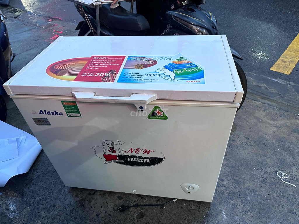 tủ đông alaska 300 l gias 2 tr