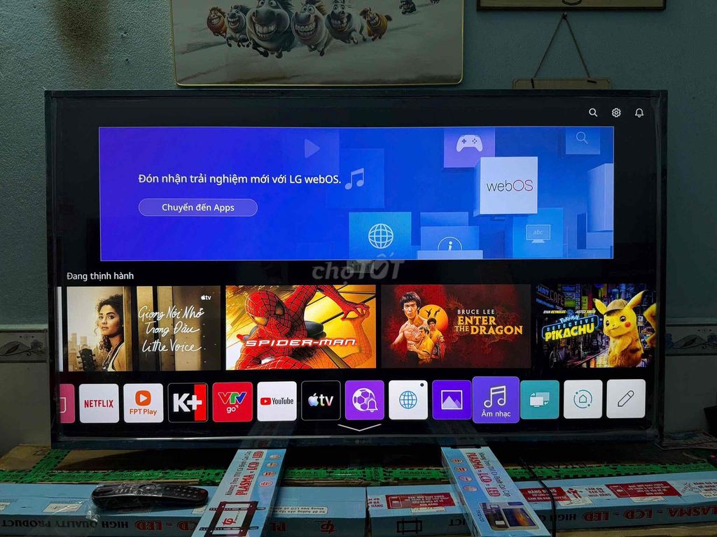 Smart TV LG Nanocell 55inch 4K giọng nói, mẫu 2021. Mua bán Tivi, Âm thanh tại Quận Gò Vấp Tp Hồ Chí Minh được đăng bởi Tivi Store hình 1