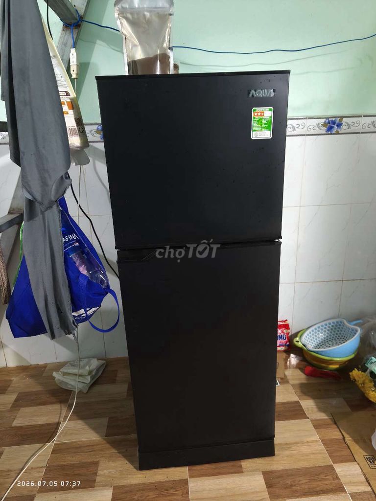Tủ lạnh Aqua 130L Đen. Mua bán Tủ lạnh tại Huyện Châu Thành Tiền Giang được đăng bởi Dừa hình 1