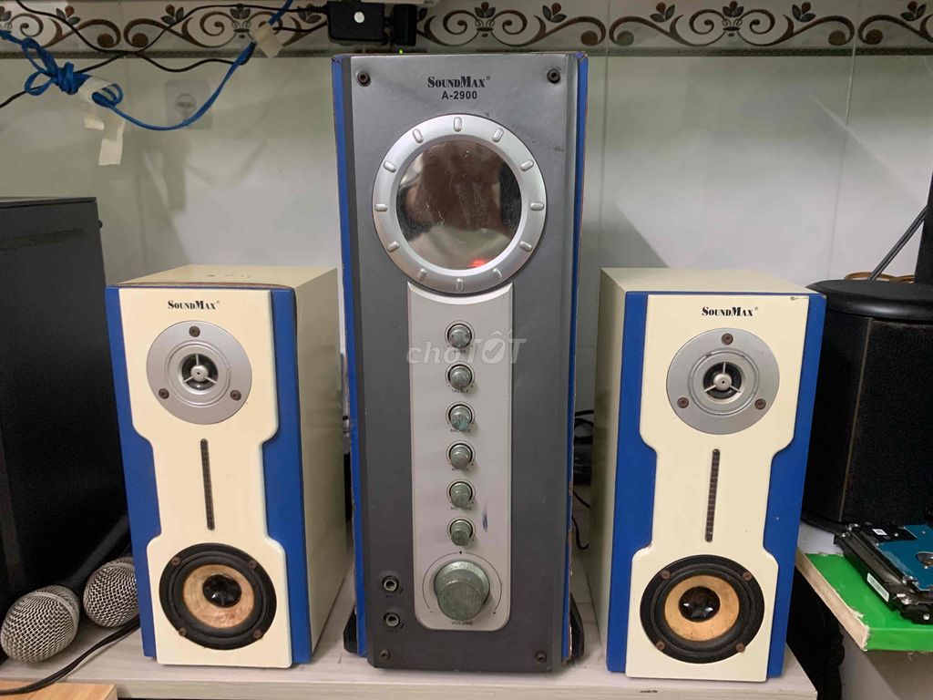 Bộ Loa Soundmax A-2900 Bass khủng,có Karaoke luôn,