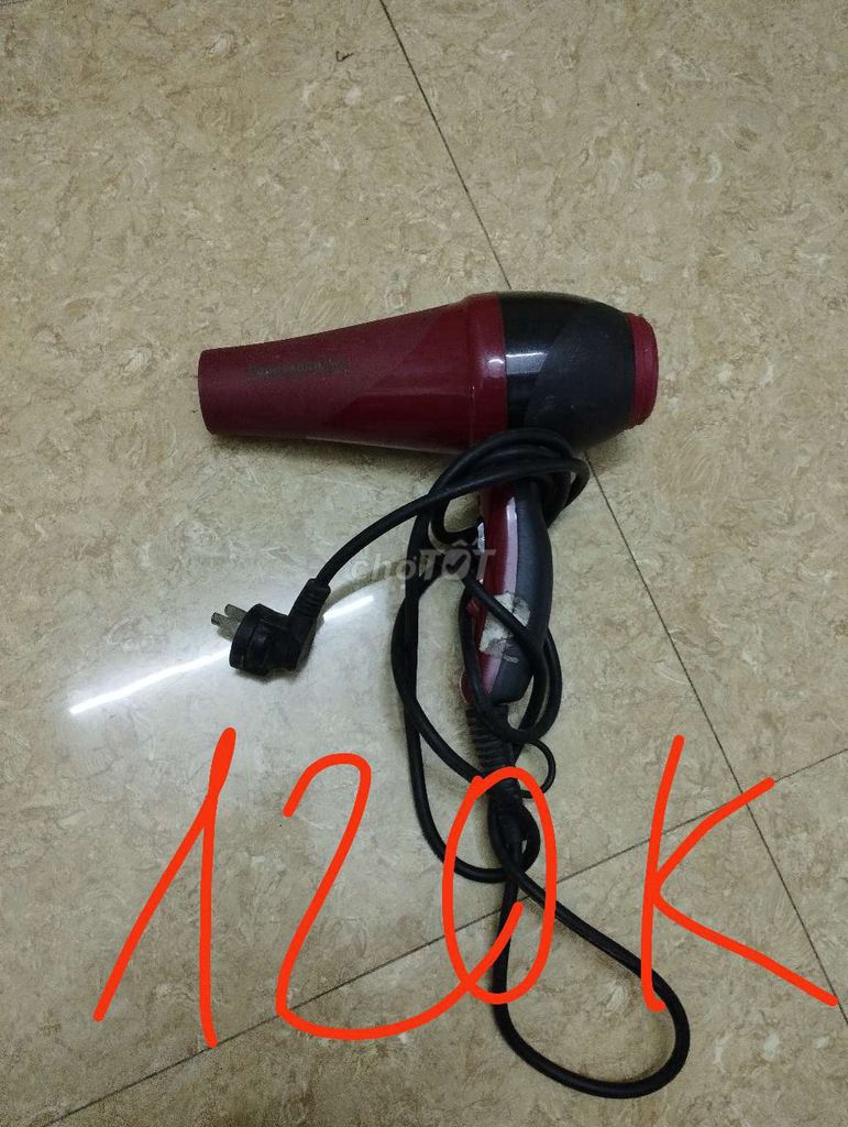 Máy sấy tóc Panasonic 6658 Đỏ. Mua bán Nội thất, đồ gia dụng khác tại Huyện Vĩnh Bảo Hải Phòng được đăng bởi Mr.Hà hình 1